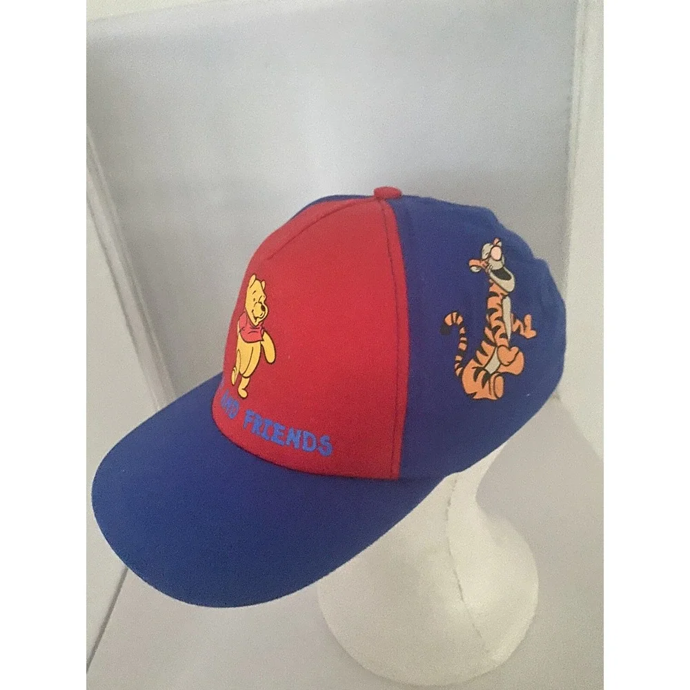 Disney World Pooh Hat Eeroye‎ Tigger Characters Blue EUC Youth Size Nice
